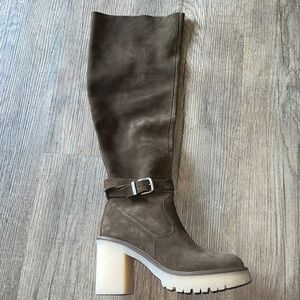 Free People Jasper Over the Knee Boot green size 38.5/7.5
